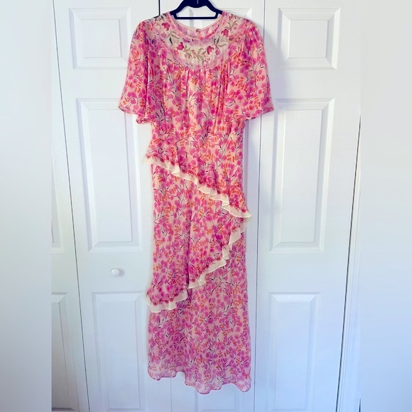 NWT Saloni Vida B Dress - Picture 8 of 11